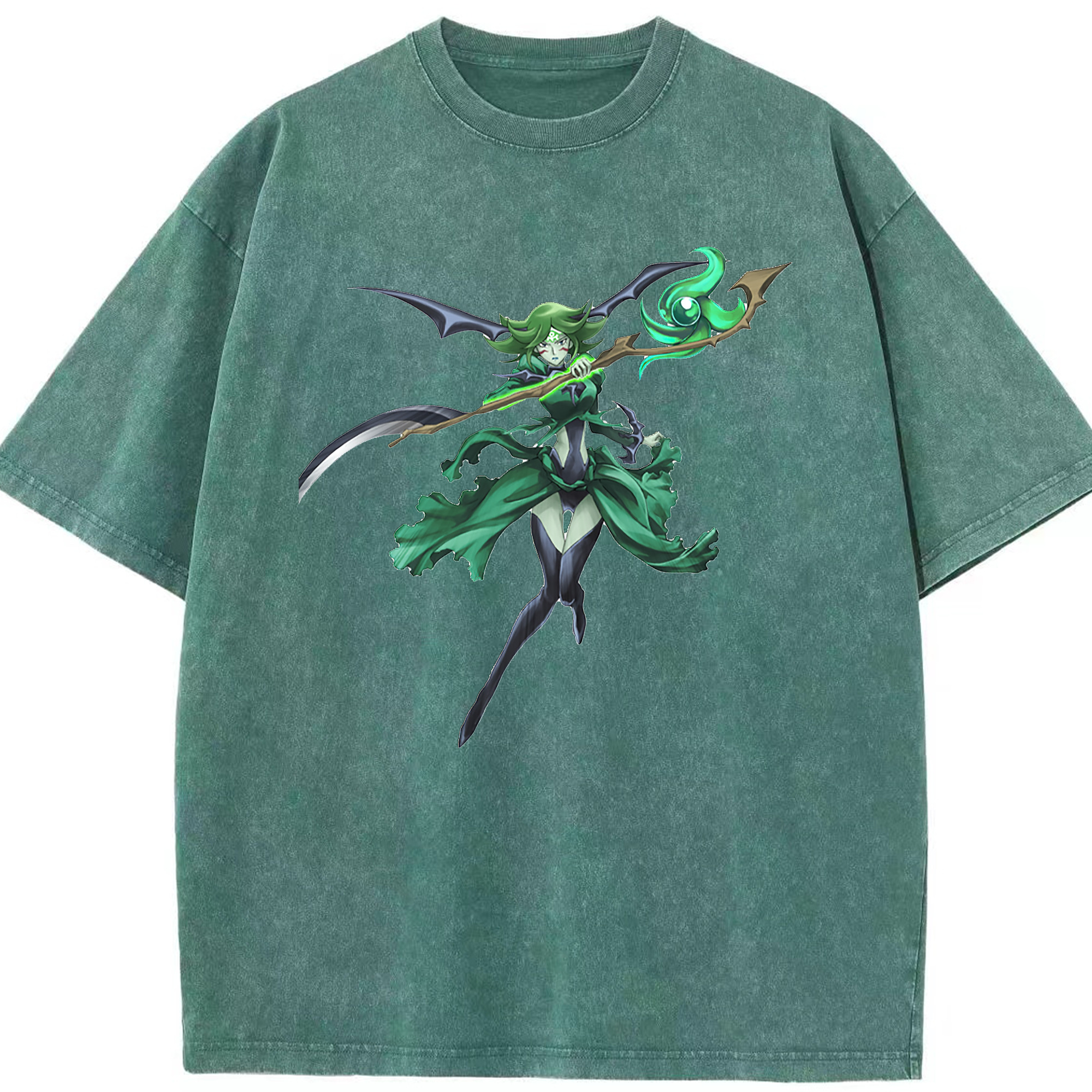 （画像用） 遊☆戯☆王 Yu-Gi-Oh! 綿100% ヴィンテージ風 半袖Tシャツ（フロントプリント）
